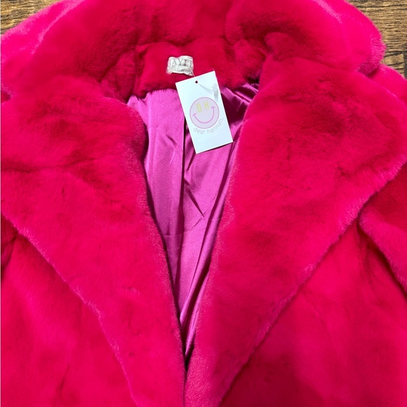 Pink fur coat - Picture 2 of 3